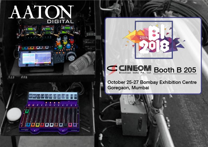 Aaton-Digital at Broadcast India show 2018