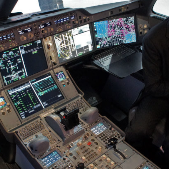 A380 & A350 5” cockpit display