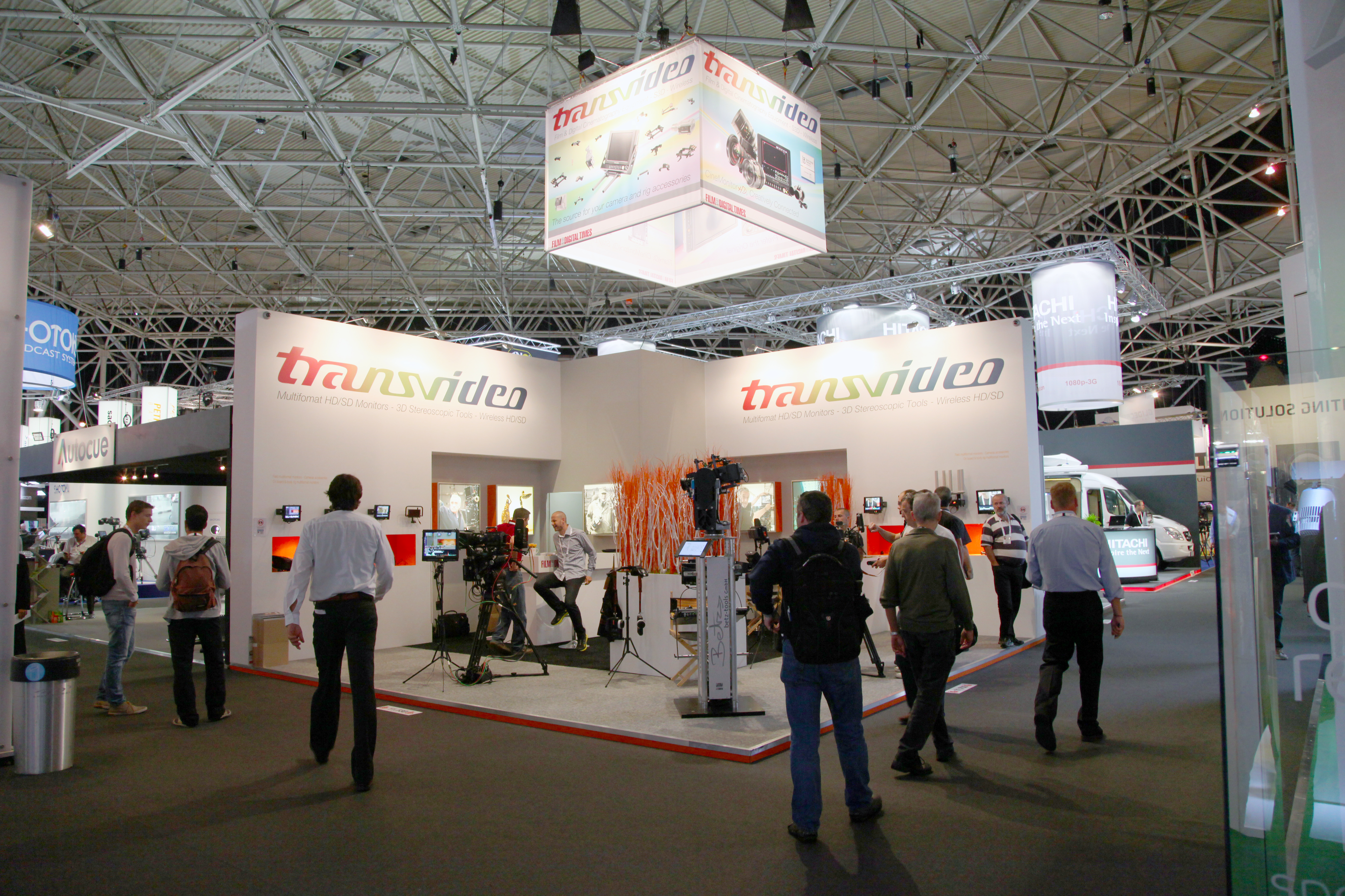 Transvideo's booth at IBC2012