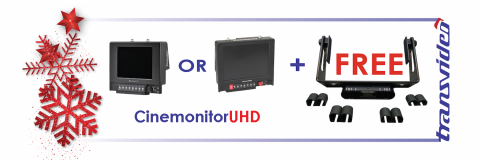 CinemonitorUHD SBL+ SXBL Universal multirods steadicam offer